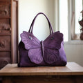 The Amazing Purple Butterfly Hand Bag For You