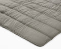 2 für 1 deals - Waschbare Bettdecke ohne Bezug - 135x200cm - Zelesta Everyday Uni Bettdecke - Zartes Grau - 2-in-1-Bettdecke