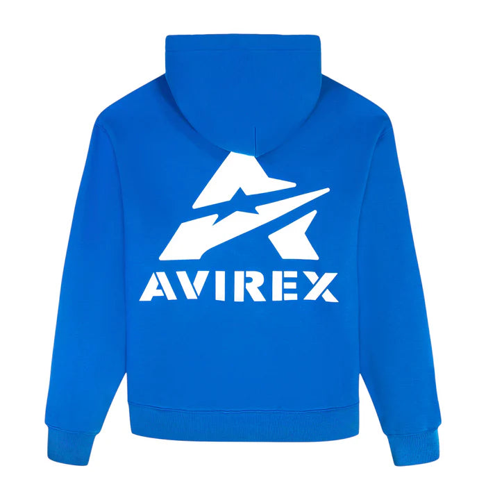 Avirax Big “A” Hoodie Cobalt