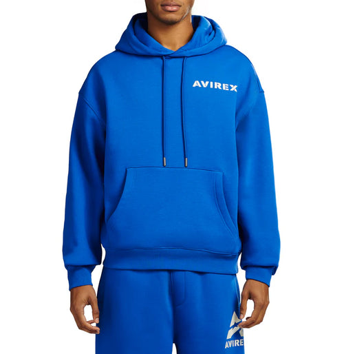 Avirax Big “A” Hoodie Cobalt