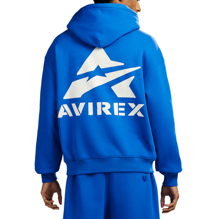 Avirax Big “A” Hoodie Cobalt