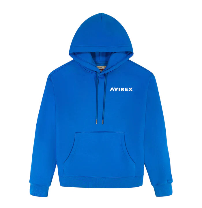 Avirax Big “A” Hoodie Cobalt