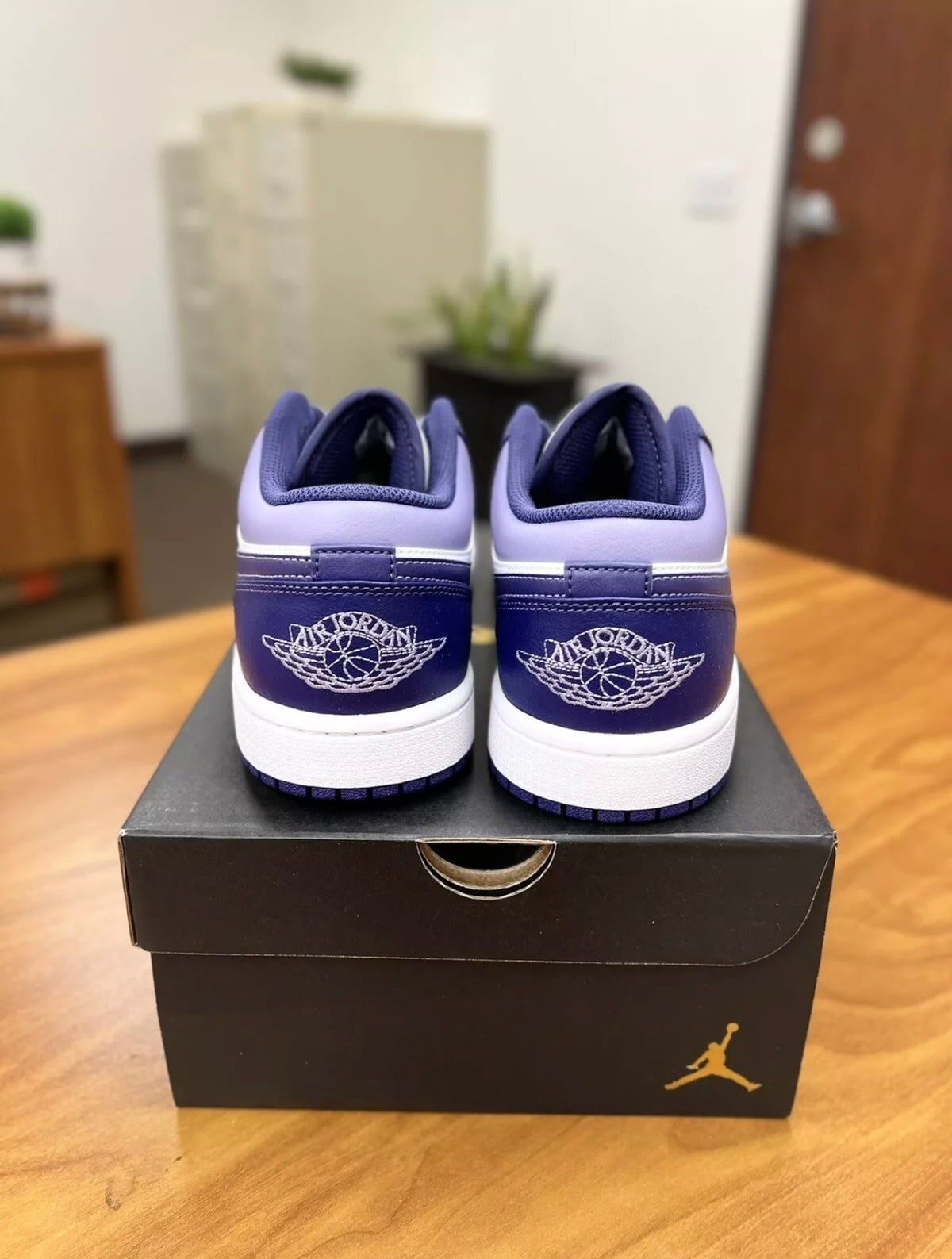 Air Jordan 1 Low Sky Purple