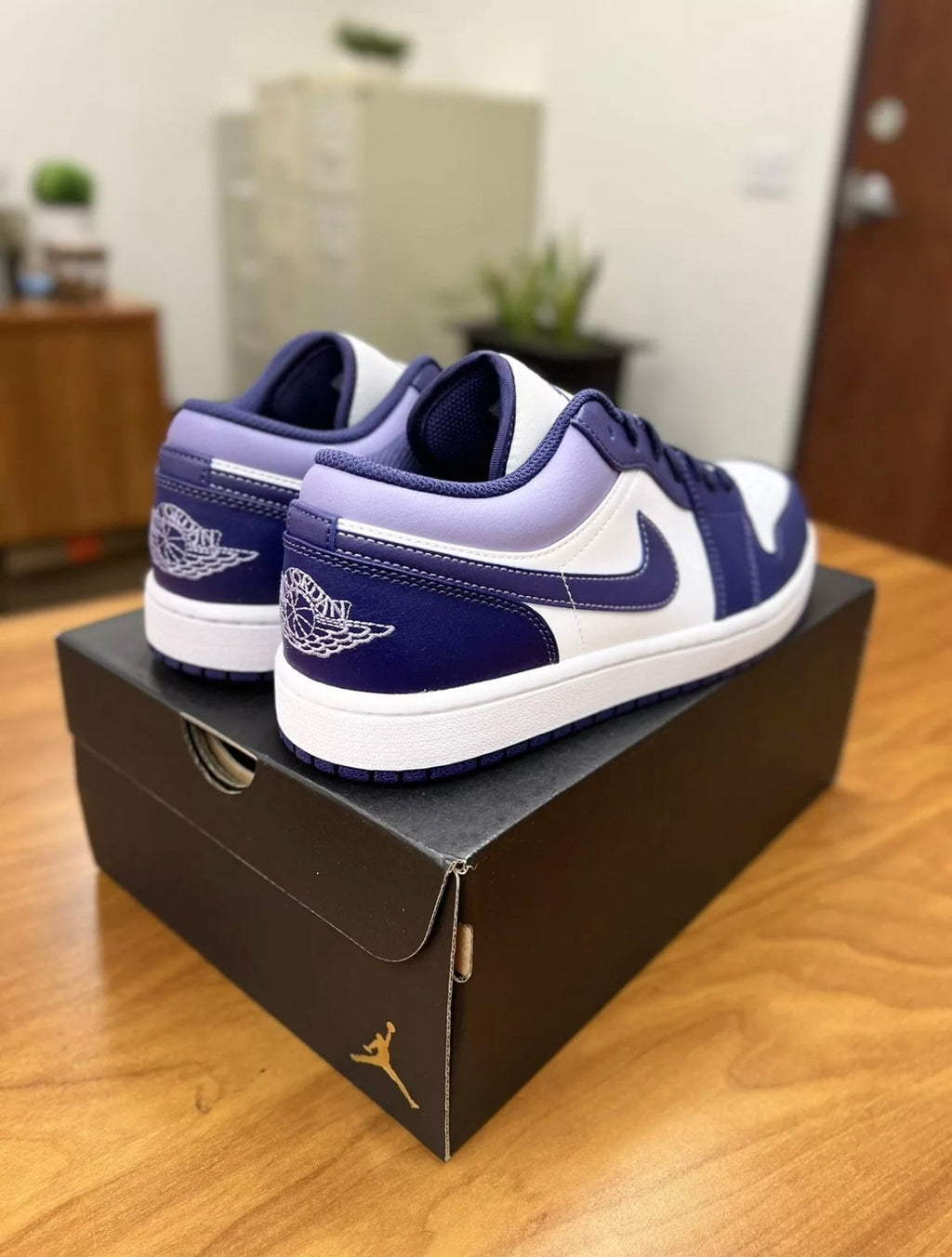 Air Jordan 1 Low Sky Purple