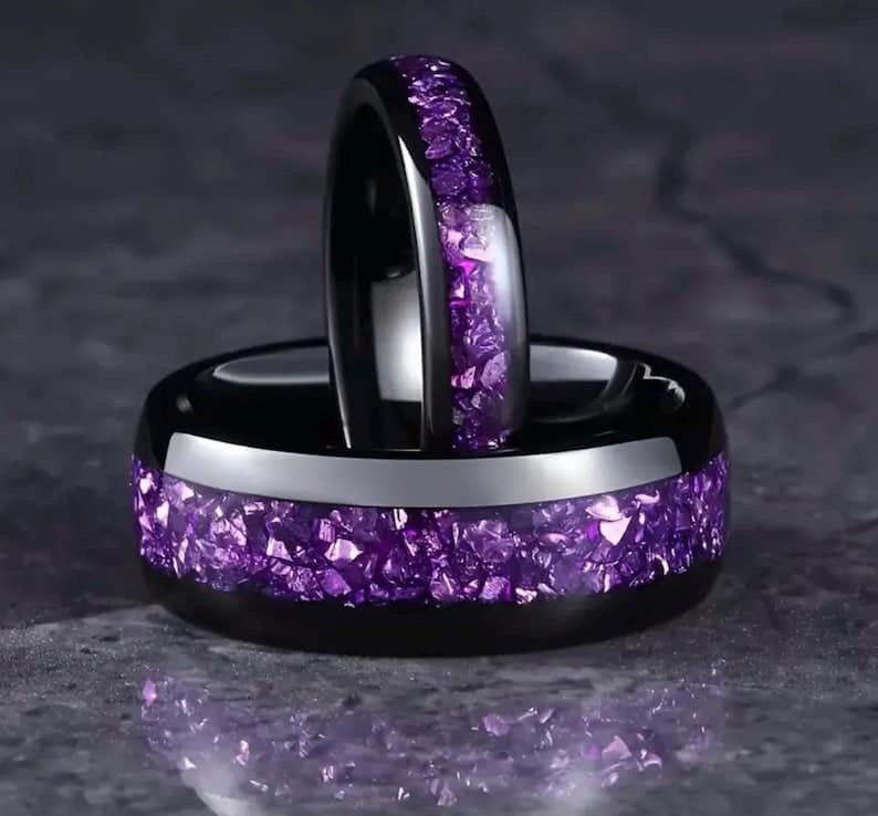 The Amazing Purple Ring For Couples