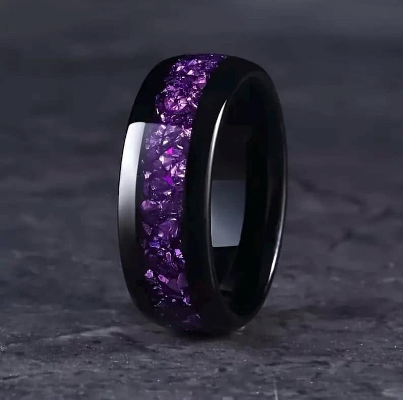 The Amazing Purple Ring For Couples