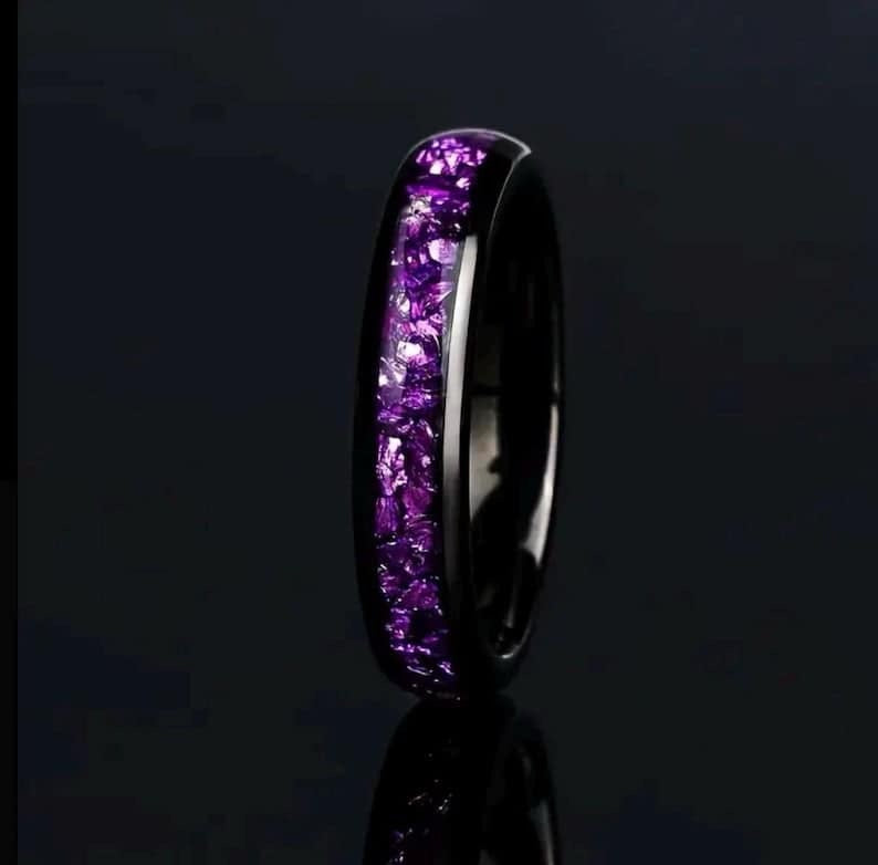The Amazing Purple Ring For Couples