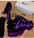 The Customized Purple Vapormax Sneakers