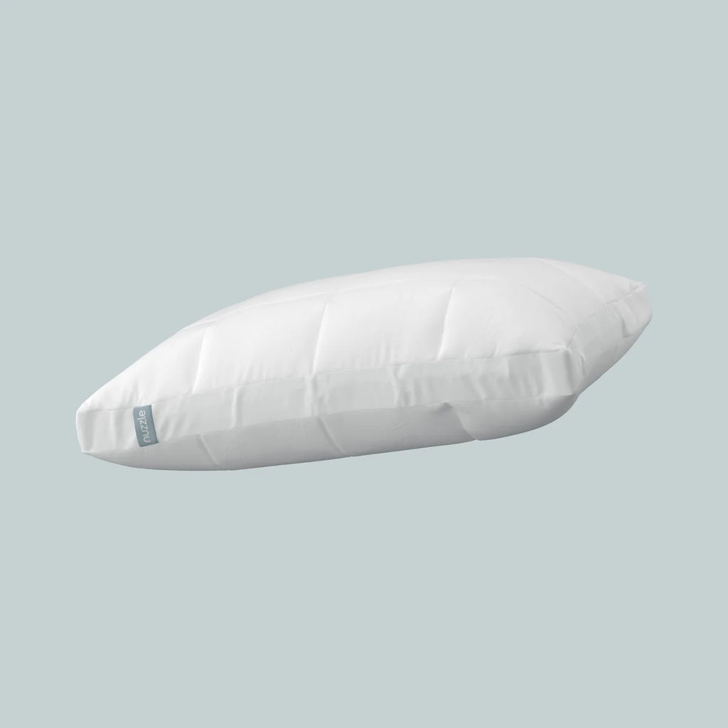 Nuzzle Side Sleeper Pillow – Cradles Head and Keeps Spine Aligned