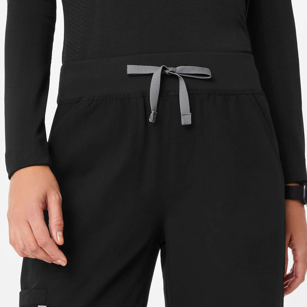 FIGS Womens Isabel High-Rise Wide-Leg Scrub Pant