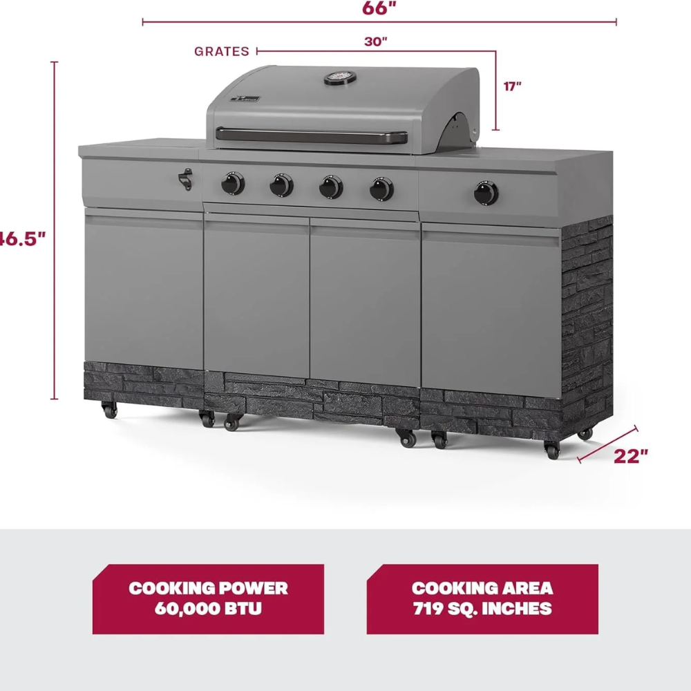 TYTUS Fresno Series 5 Burner Grills TDT-021