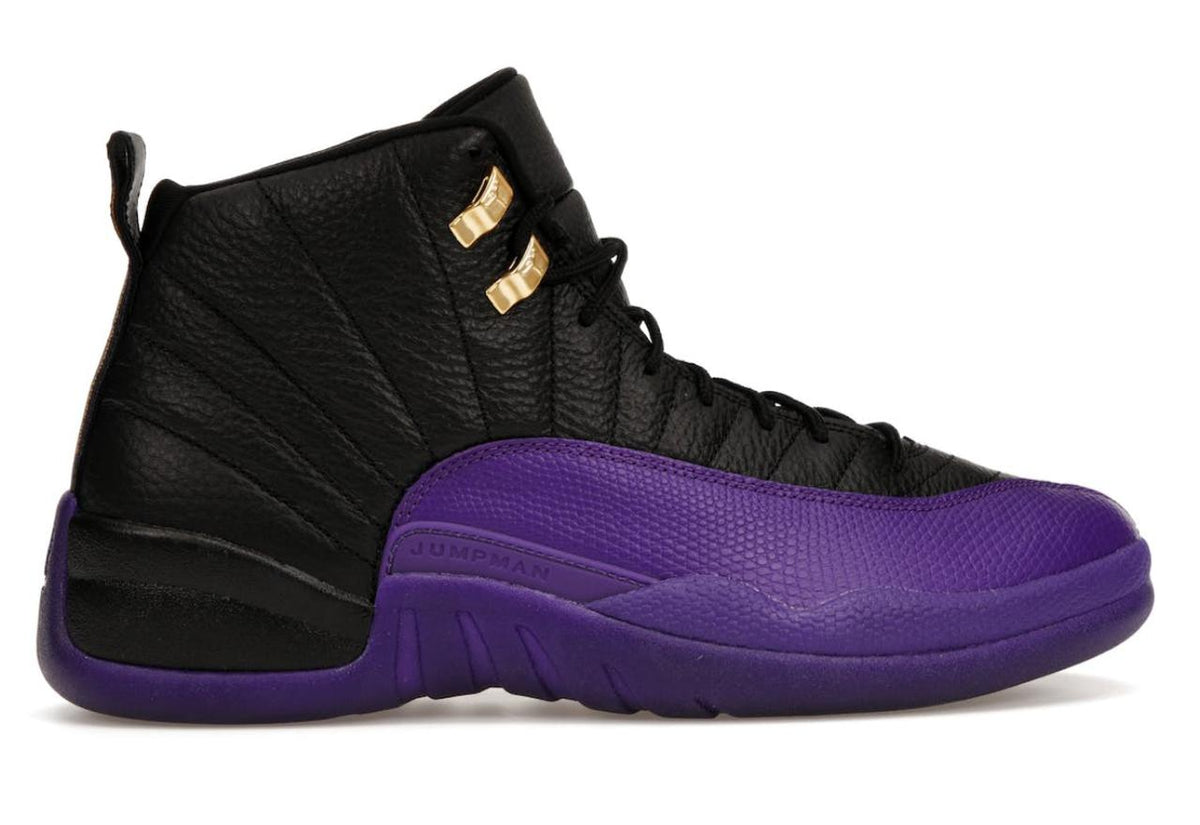 Air Jordan 12 Retro Black Purple