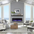 Touchstone Sideline Elite Smart 60″ WiFi-Enabled Recessed Electric Fireplaces.