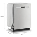 Whirlpool 24-inch Top Control Quiet Dishwashers with 3rd Rack Stainless Steels