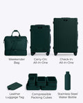 Travel Carry On Bag - Bundle Pack 5 in 1