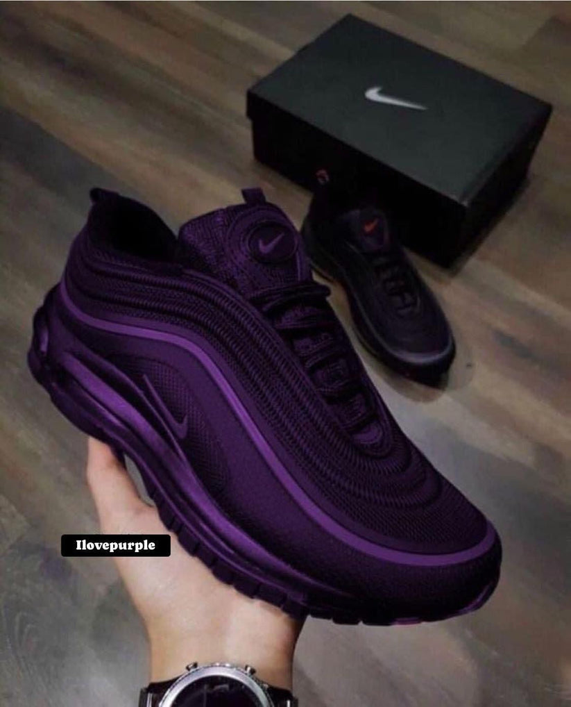 The Purple Customized Purple Dark Vapormax Sneakers