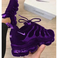 The Purple Customized Purple Vapormax Sneakers For You