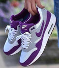 Customized Air Max Purple sneakers