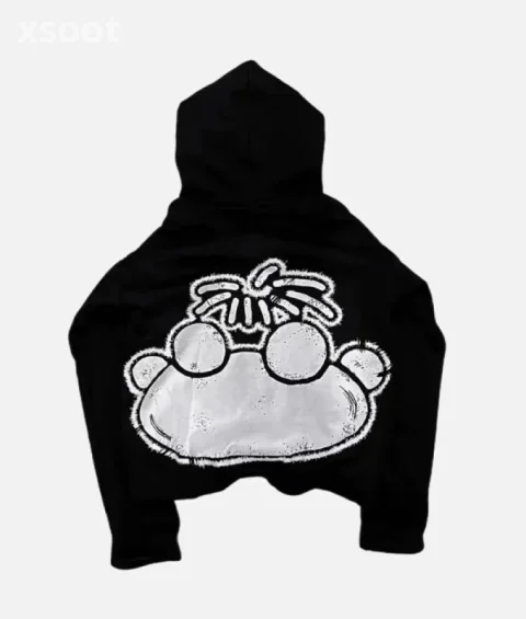 Billionaire Studios Kid Wimpy Hoodie Black | Authentic Streetwear Drop
