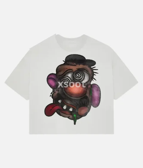 Buy Billionaire Studios Greedy Face Tee - Authentic White