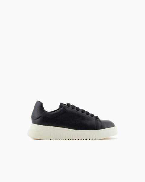 Buy Premium Tumbled Leather Sneakers - Minimalist & Durable
