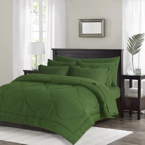 Buy 8-Piece Modern Comforter Set with Sheets Bed-in-a-Bag | Complete All-Season Bedroom Bedding Collection