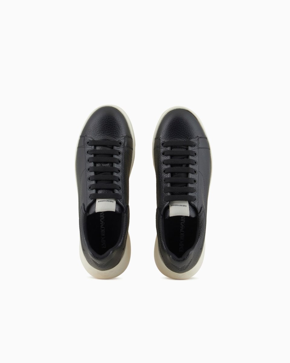 Buy Premium Tumbled Leather Sneakers - Minimalist & Durable