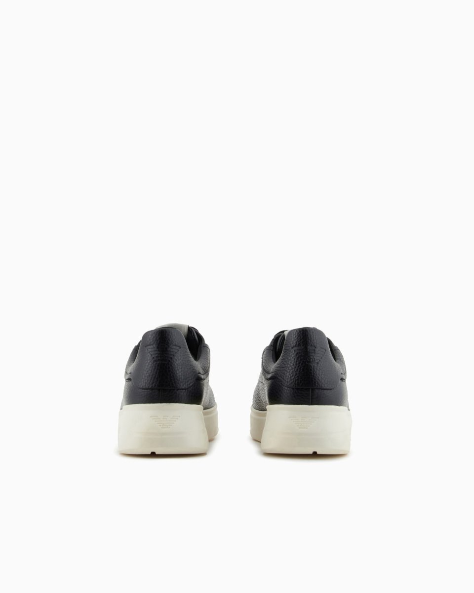 Buy Premium Tumbled Leather Sneakers - Minimalist & Durable
