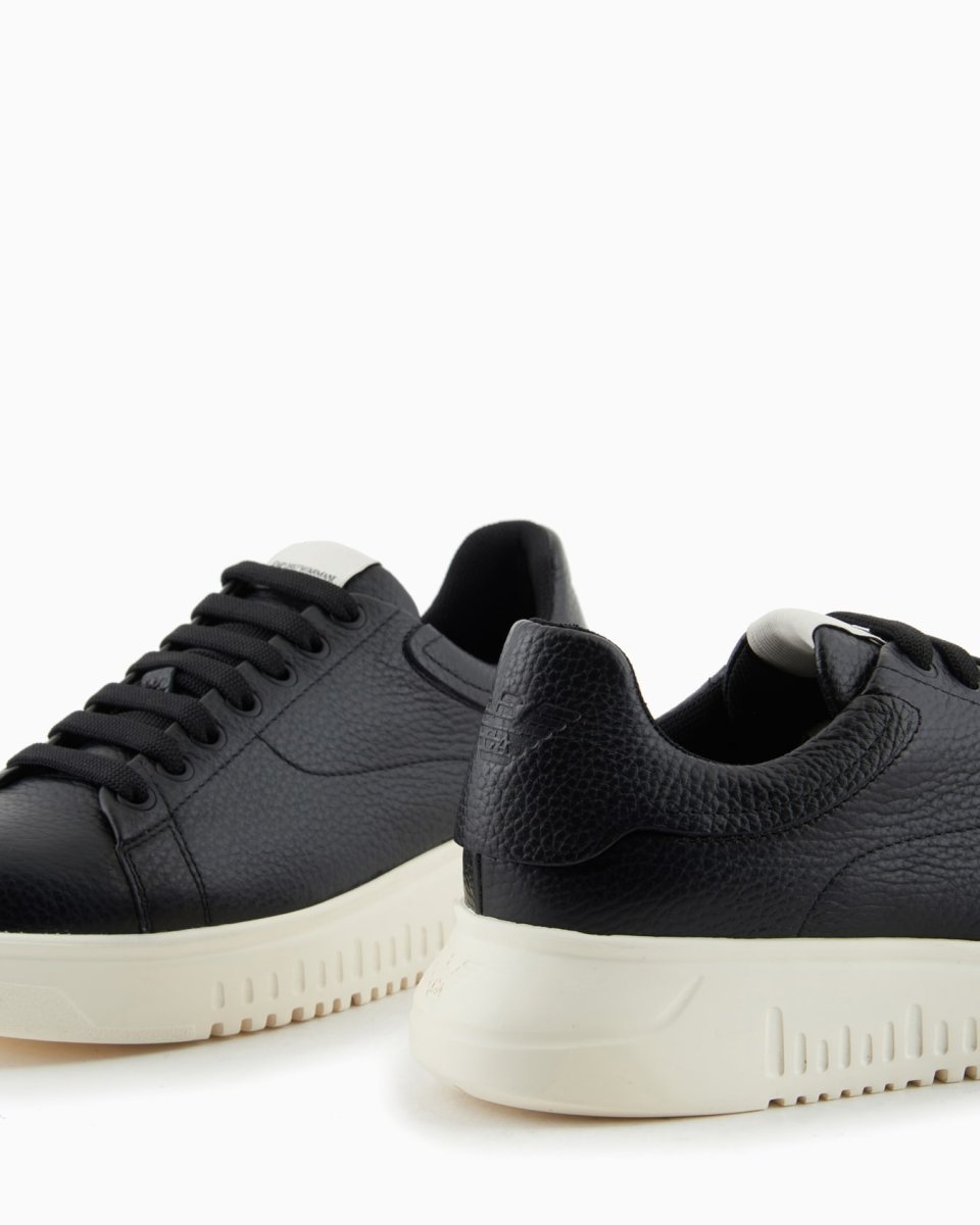 Buy Premium Tumbled Leather Sneakers - Minimalist & Durable