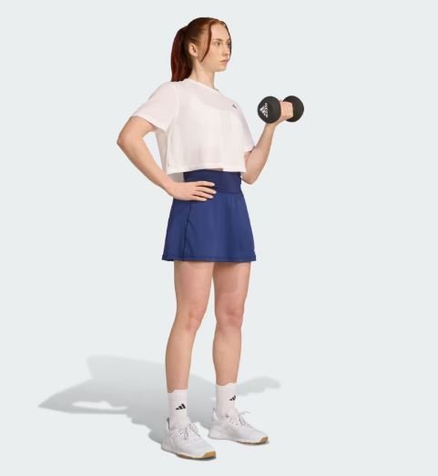 Buy Authentic Optime Skort with Integrated Bike Shorts Online | Women's High-Waisted Performance Activewear Skort