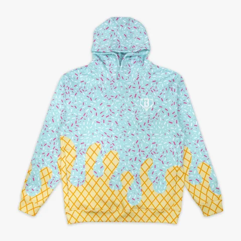 Buy Baseball Lifestyle 101 Men's Ice Cream Hoodie Online | Premium Lounge Pullover Hoodie