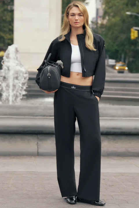 Buy Alo Yoga Suit Up Trouser | Studio-to-Street Essential Women's Premium Wide-Leg Pants
