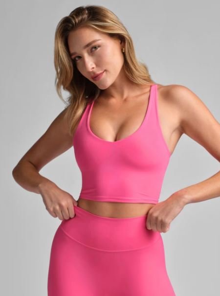 Buy Comfrt Core V-Neck Crop Tank | Essential Comfort Women's Cropped Tank Top for Everyday Wear