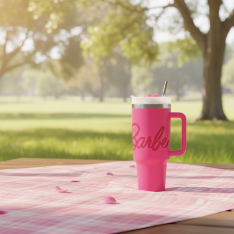 Buy Master Barbie Tumbler Pink Online | Stylish Durable Leak-Proof Drinkware for Everyday Hydration