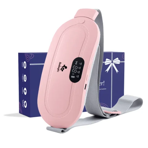 MomDaughts Menstrual Heating Pad with Massage | Fast Cramp Relief