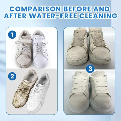 White Shoe Cleaning Cream | Viral Sneaker Cleaner for White Shoes and Instant Shoe Restoration