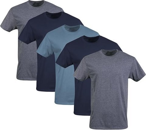Buy Gildan Men's Crew T-Shirts (Multipack) Online