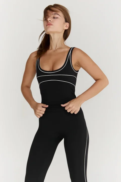 Buy Authentic Astoria Airvive Full Length Leggings Black Cream Online