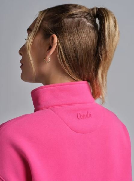 Buy Basic Quarter-Zip Mock Neck | Women's Essential Pullover for Everyday Comfort and Style