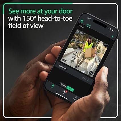 Blink Video Doorbell (Newest Model) | Wireless Smart Home Security