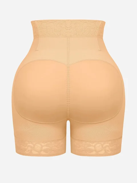 Buy Feelingirl Tummy Control Shaping Shorts Clasps Zipper Online