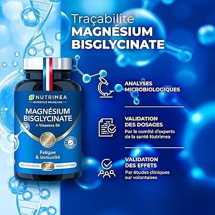 Buy Nutrimea Magnesium Bisglycinate + B6 (90 Capsules) Online