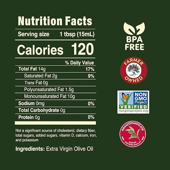 Buy Pompeian Smooth Extra Virgin Olive Oil 68 Fl Oz | First Cold Pressed Olive Oil for Everyday Healthy Cooking