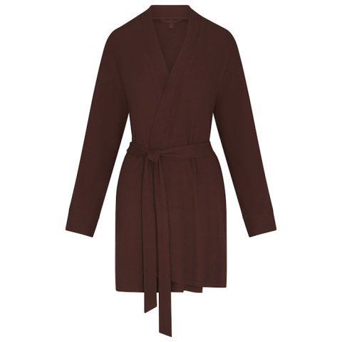 Buy Soft Lounge Robe Cocoa Online | Ultra-Soft Women's Cozy Lounge & Sleep Robe