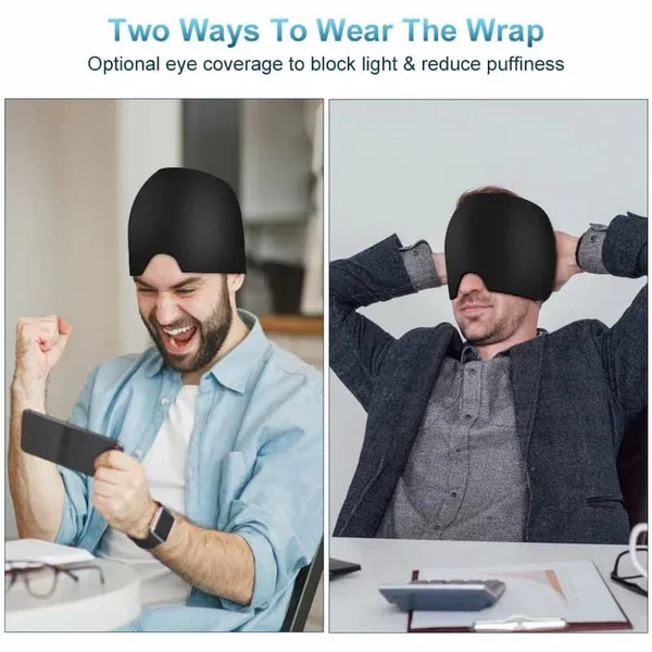 Mueller-Style Migraine Relief Cap | Hot & Cold Therapy for Headache Relief