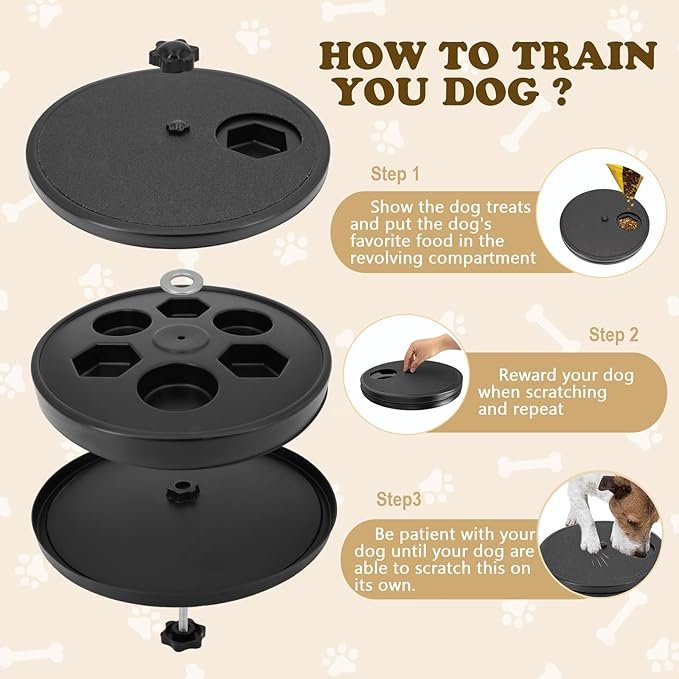 Dog Nail Scratch Board | Stress-Free Interactive Grooming File