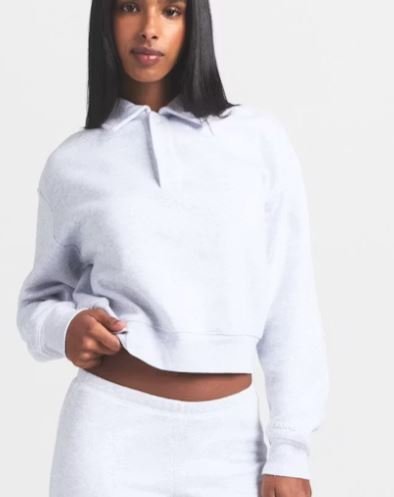 Polo Sweatshirt | Premium Classic Crewneck Sweatshirt for Casual Everyday Comfort and Smart Style
