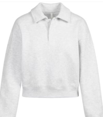 Polo Sweatshirt | Premium Classic Crewneck Sweatshirt for Casual Everyday Comfort and Smart Style