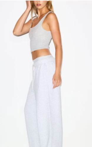 Oversized Double Waistband Pants | Premium Heavyweight Relaxed Fit Sweatpants for Streetwear and Everyday Comfort