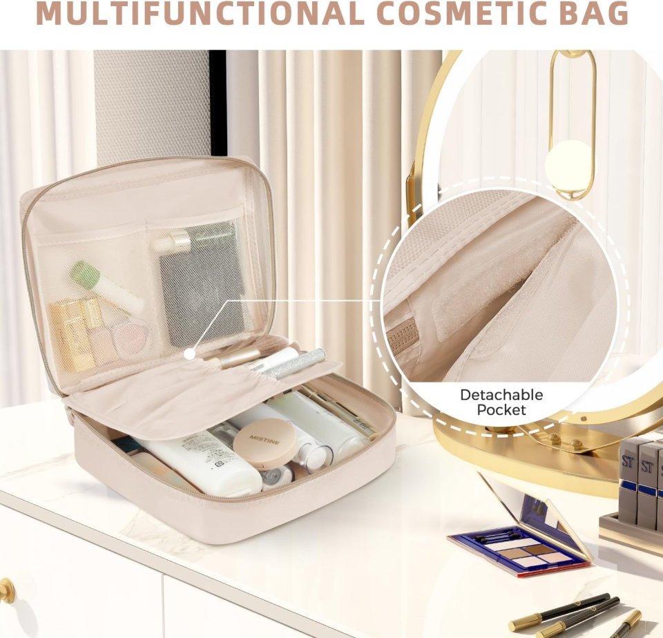 Buy BAGAIL 8 Set Packing Cubes for Travel Online | Luggage Organizer Packing Cubes Set - Cream